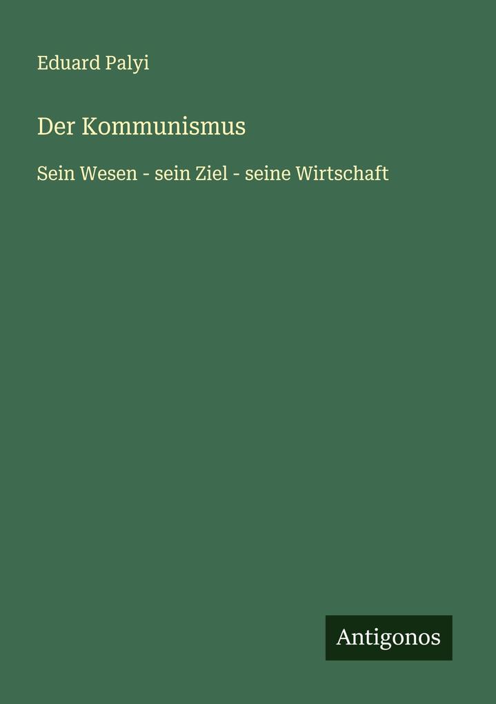 Der Kommunismus