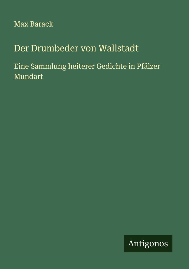 Der Drumbeder von Wallstadt