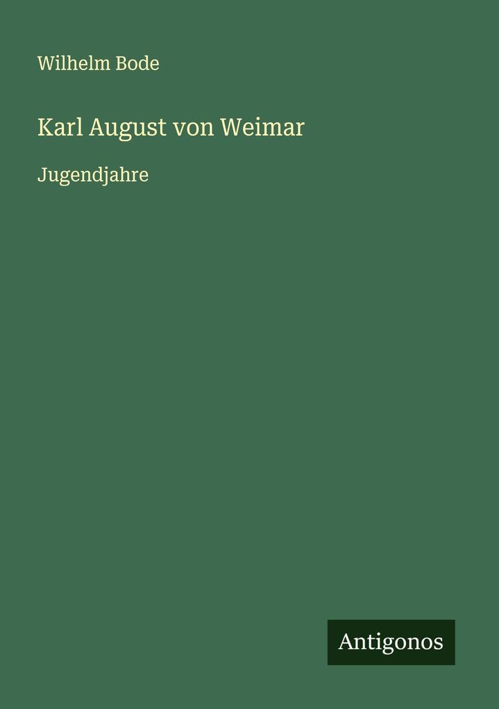 Karl August von Weimar