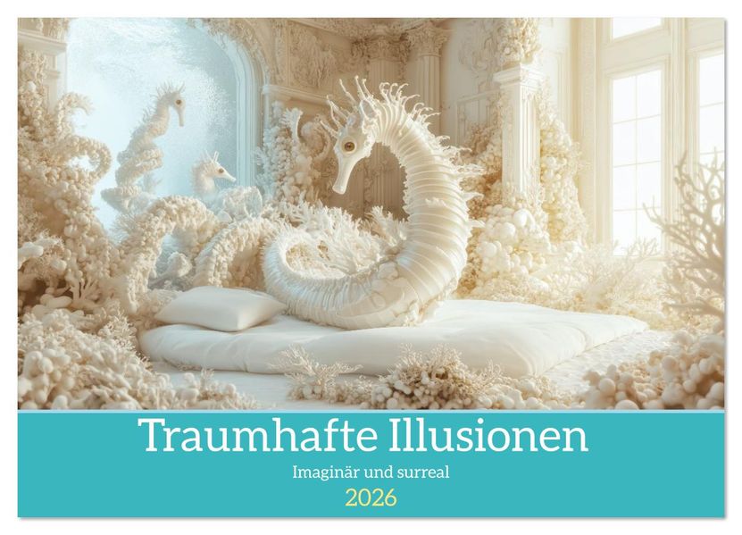 Traumhafte Illusionen - Imaginär und surreal (Wandkalender 2026 DIN A4 quer) CALVENDO Monatskalender