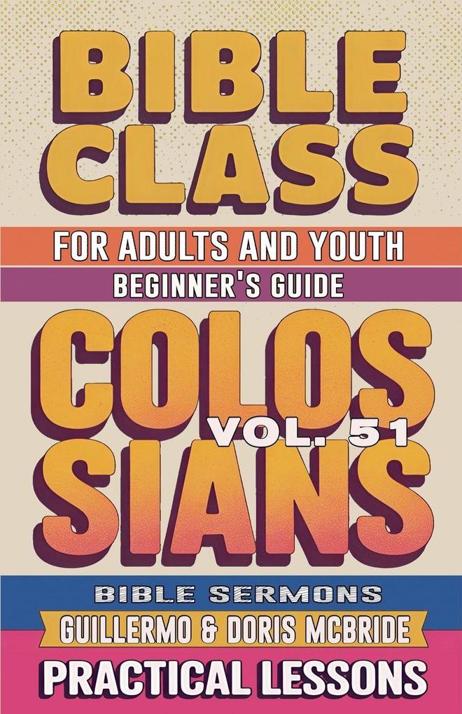 Bible Class for Adults and Youth