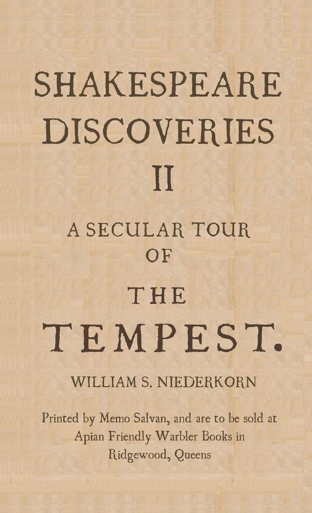 Shakespeare Discoveries II