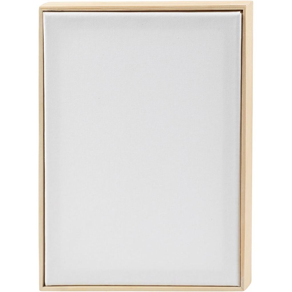 Creativ Company Gespannte Leinwand mit Rahmen A4 Größe 297x21 cm 280 g Weiß 10 Stk