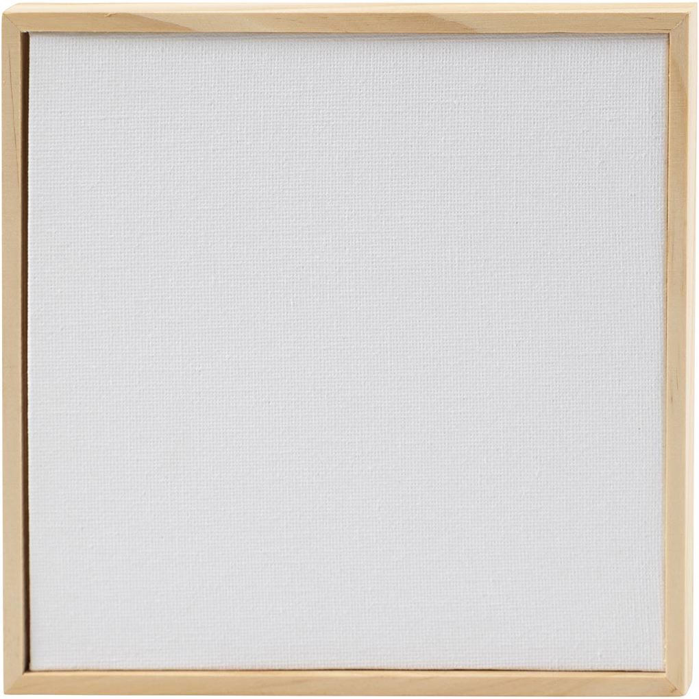 Creativ Company Malpappe mit Rahmen Größe 158x158 cm 280 g Weiß 10 Stk