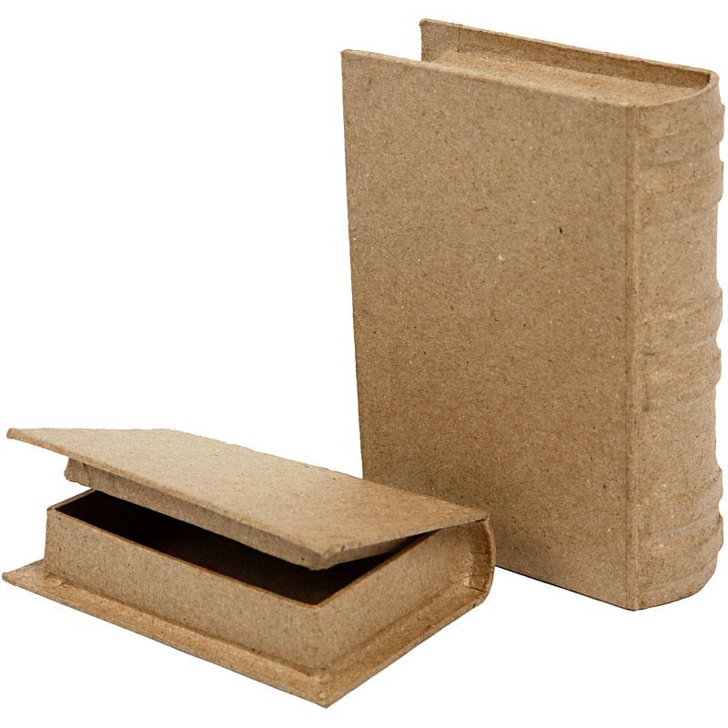 Creativ Company Schachtel in Buchform Größe 8x11 5x25 cm 2er Set