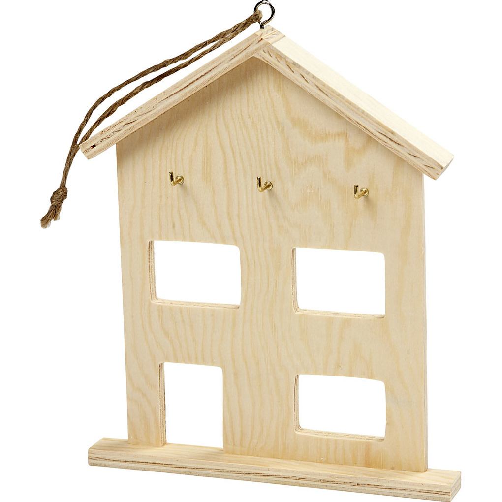 Creativ Company Schlüsselhaus Größe 20x2x17 cm 1 Stk