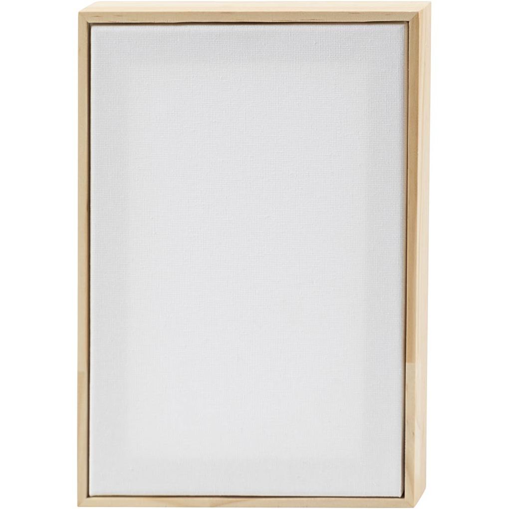Creativ Company Gespannte Leinwand mit Rahmen Größe 158x238 cm 280 g Weiß 10 Stk