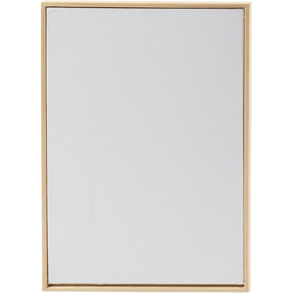 Creativ Company Malpappe mit Rahmen A4 Größe 297x21 cm 280 g Weiß 10 Stk