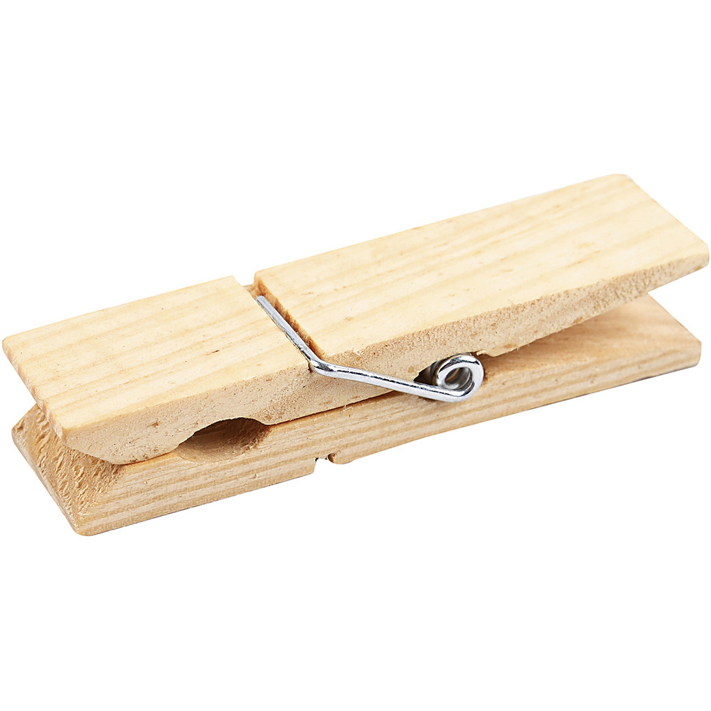 Creativ Company Holzklammer L 72 cm B 2 cm 4 Stk