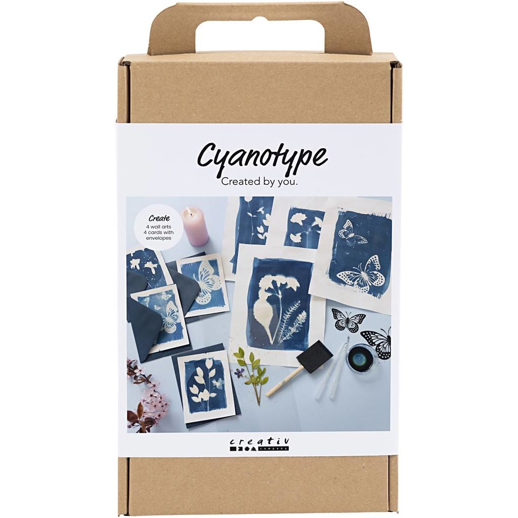 Creativ Company Kreativ Set Cyanotypie Blau