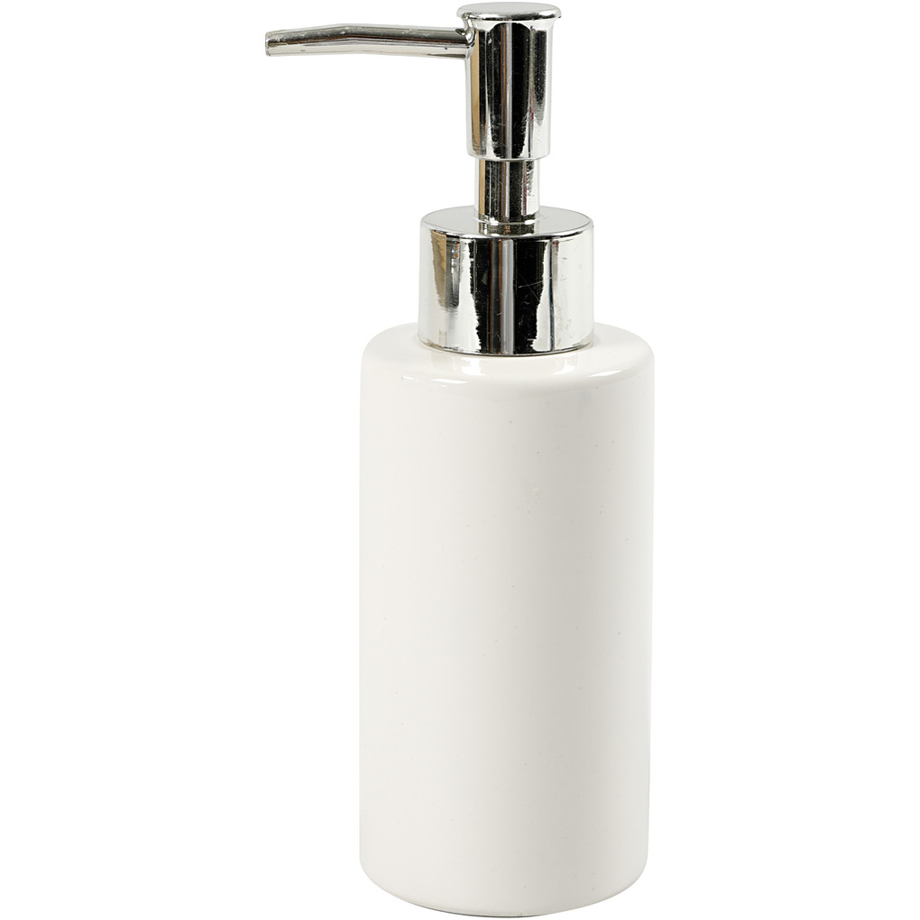Creativ Company Seifenspender H 165 cm D 55 cm 150 ml Weiß 1 Stk
