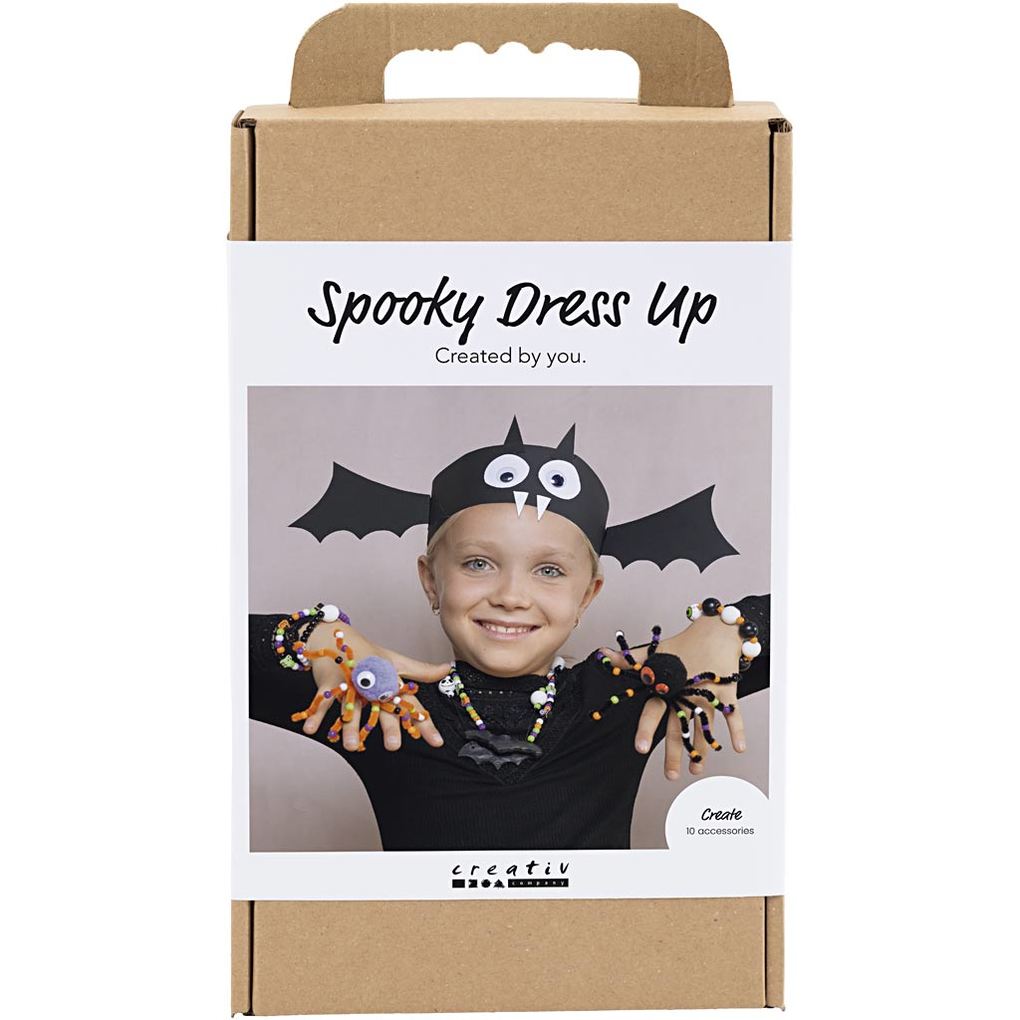 Creativ Company Kreativ Set Gruselige Accessoires Kostüme und Schmuck Halloween Farben