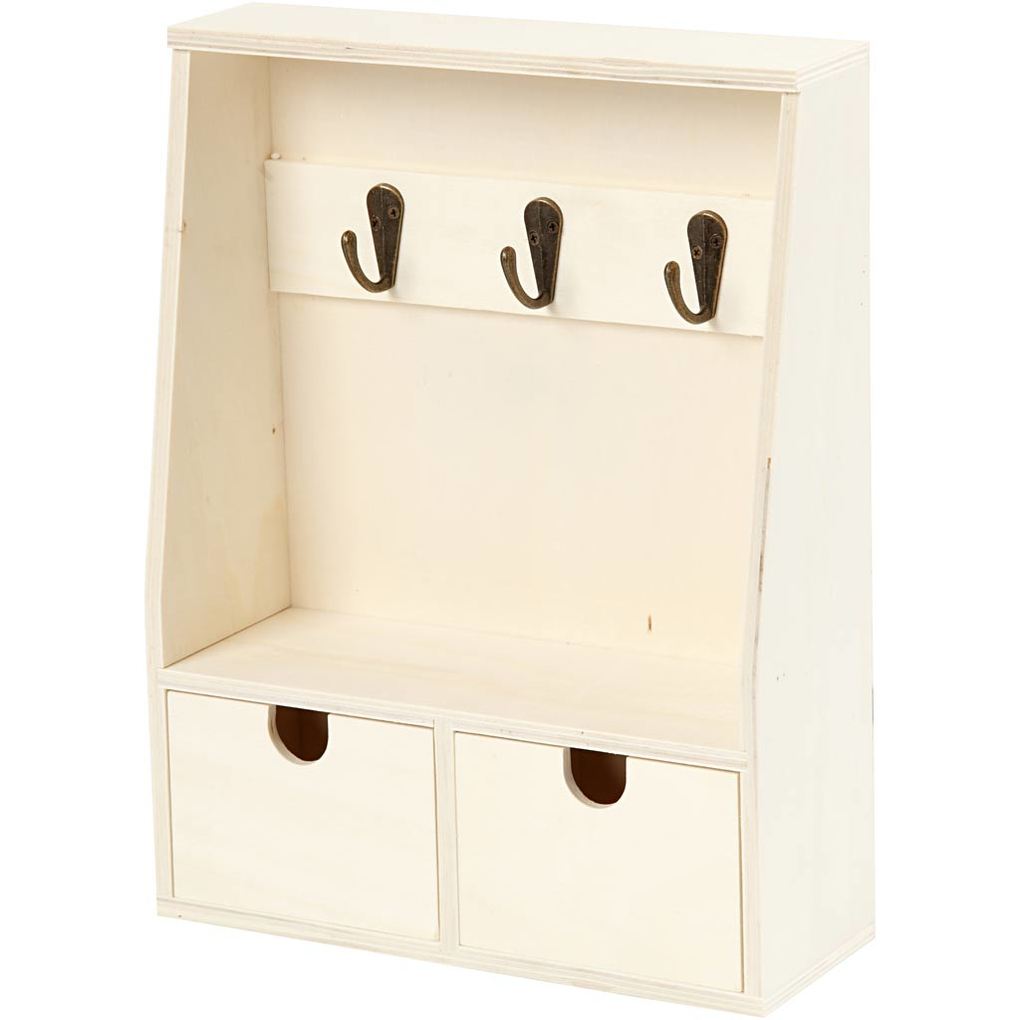 Creativ Company Schlüsselbrett H 285 cm T 5-8 cm B 22 cm 1 Stk