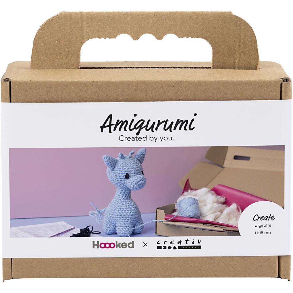 Creativ Company Kreativ Set Amigurumi Giraffe Hellblau