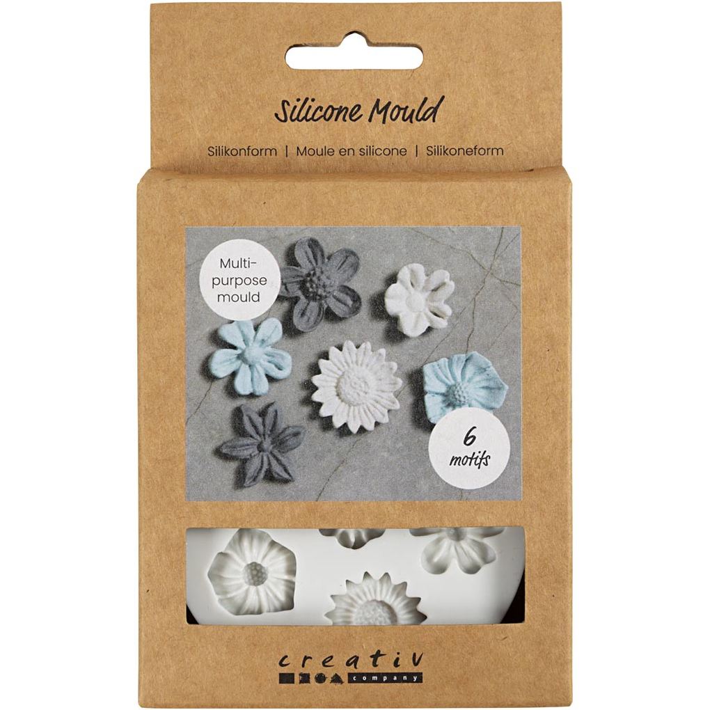 Creativ Company Silikonform Blume H 05 cm L 15-25 cm 1 Stk