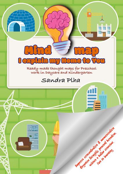 KitaFix-Mindmap I explain my Home to You (Ready-made thought maps for Preschool work in Daycare and Kindergarten)