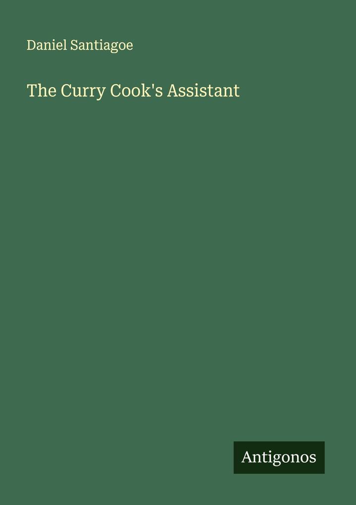 The Curry Cook's Assistant
