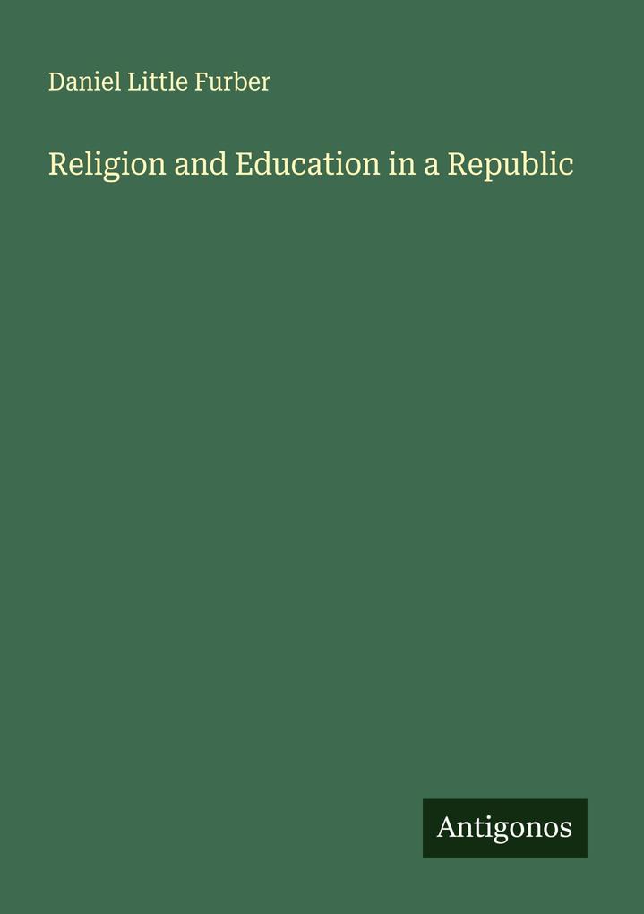Religion and Education in a Republic