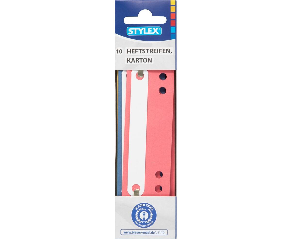 Stylex Heftstreifen 10er Packung Blauer Engel