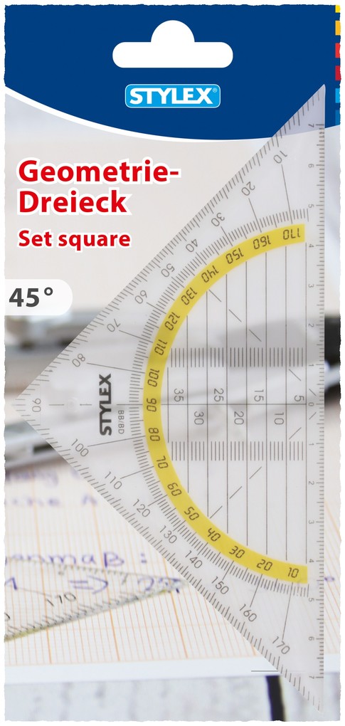 Stylex Geometriedreieck 16 cm