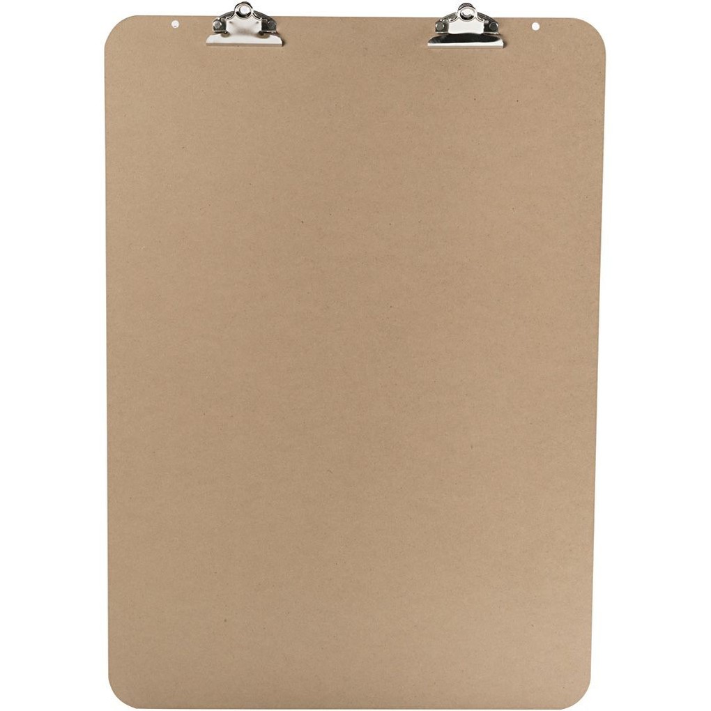 Creativ Company Clipboard für Staffelei Größe 52x74 cm Dicke 5 mm Silber