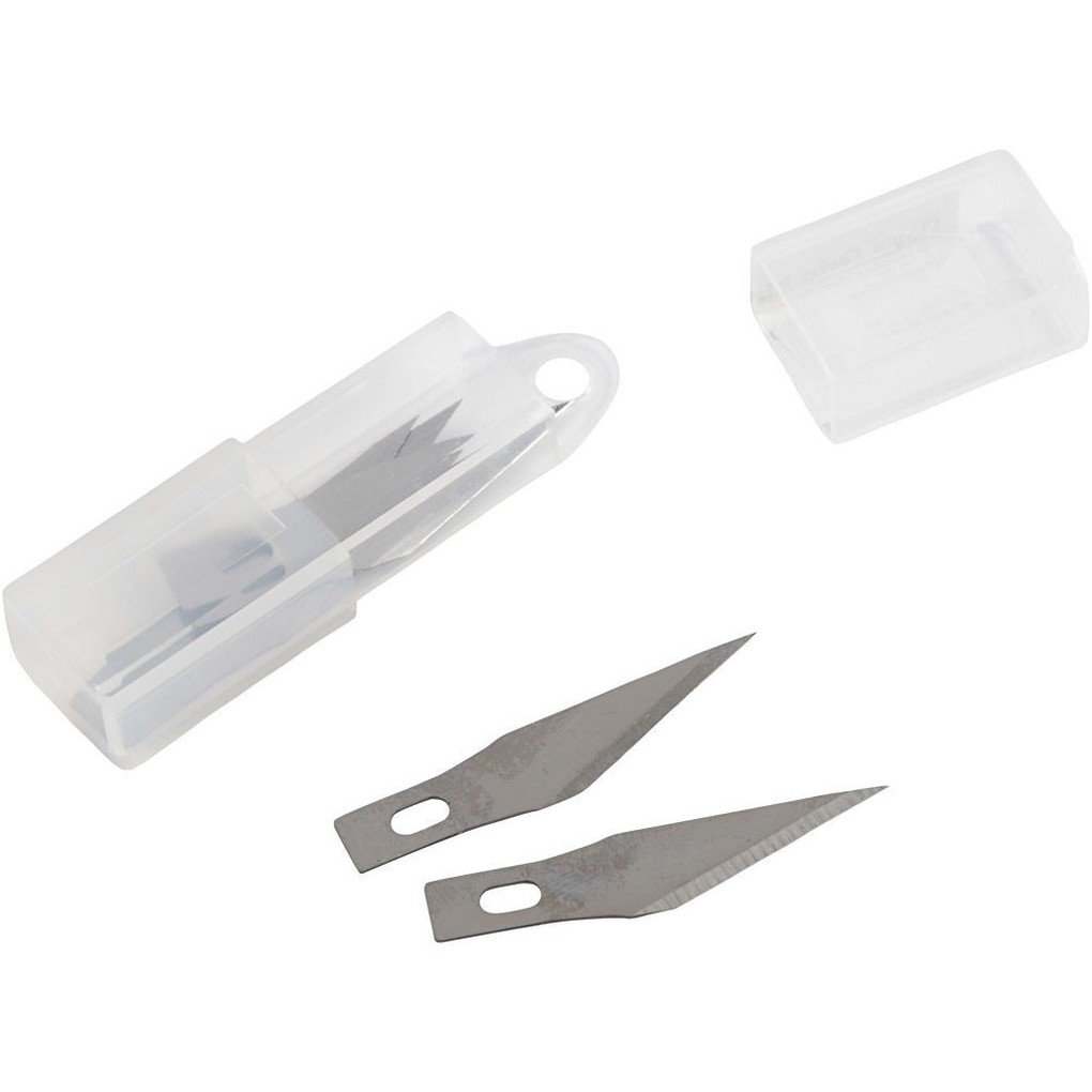 Creativ Company Klingen für Bastelmesser Skalpell 5er Set