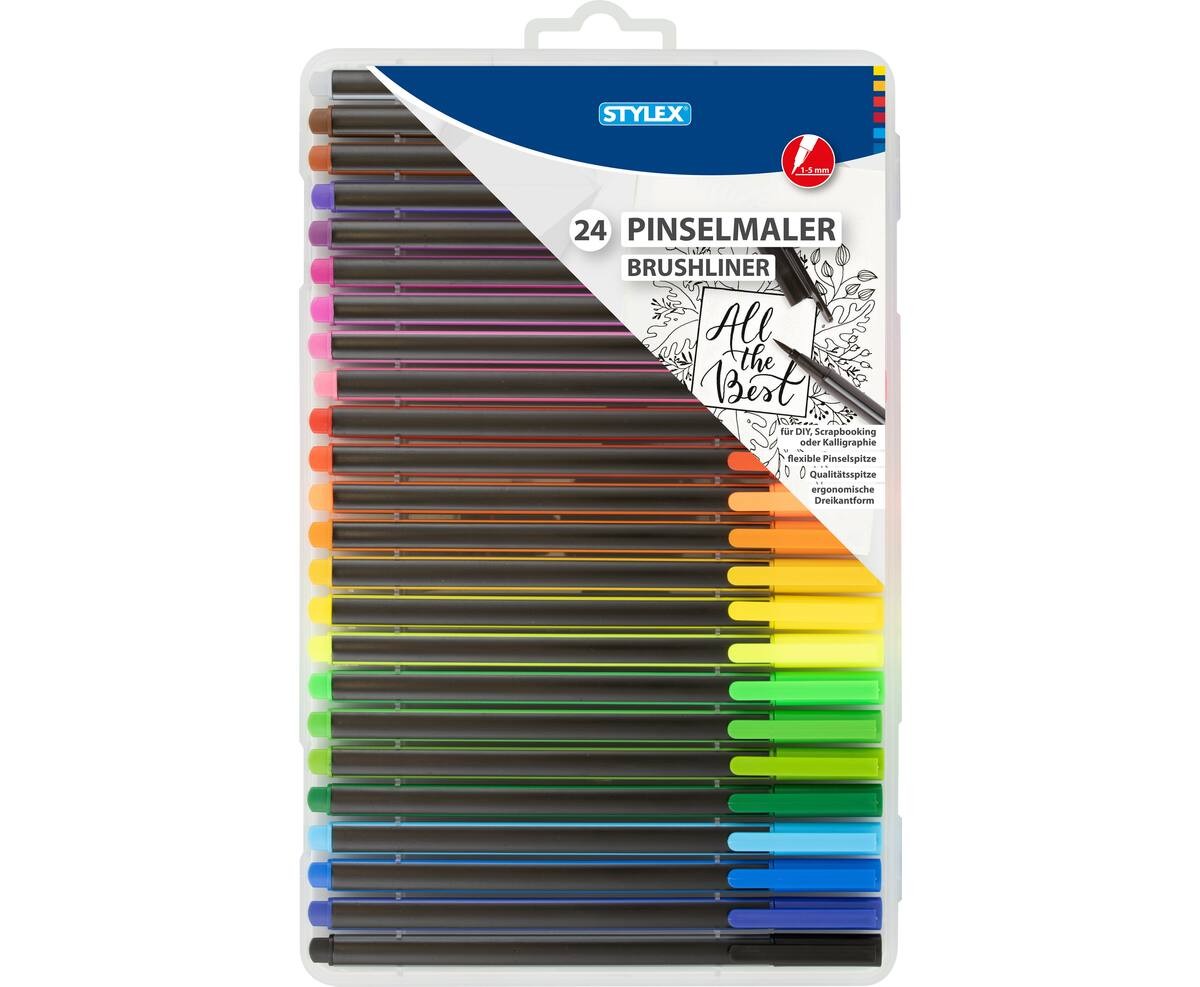 Stylex Pinselmaler Pinselmarker 24er Set