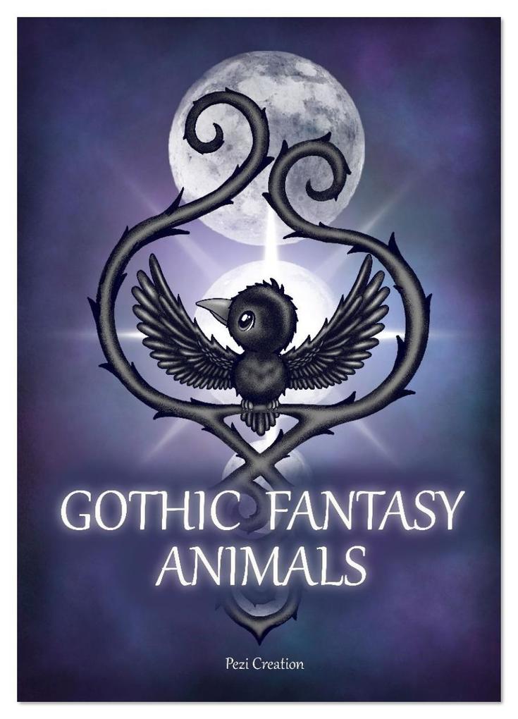 Gothic Fantasy Animals (Wall Calendar 2026 DIN A3 portrait) CALVENDO 12 Month Wall Calendar
