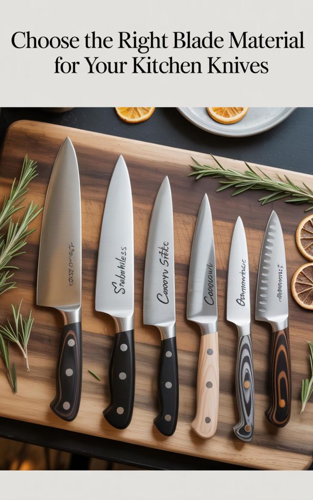 Choose The Right Blade Material For Your Kitchen Knives