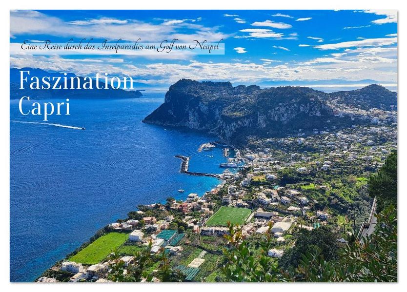 Faszinierendes Capri (Tischkalender 2026 DIN A5 quer) CALVENDO Monatskalender