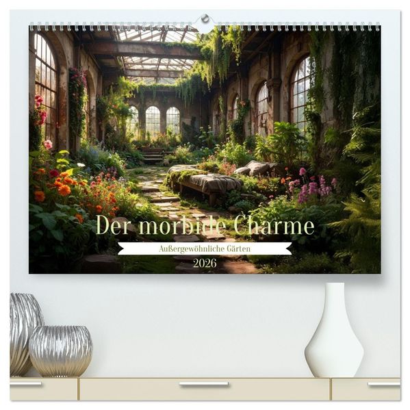 Der morbide Charme (hochwertiger Premium Wandkalender 2026 DIN A2 quer) Kunstdruck in Hochglanz