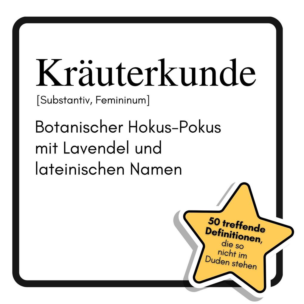 Kräuterkunde