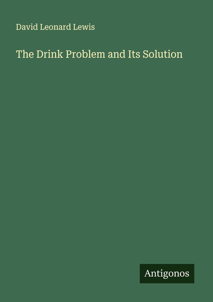 The Drink Problem and Its Solution