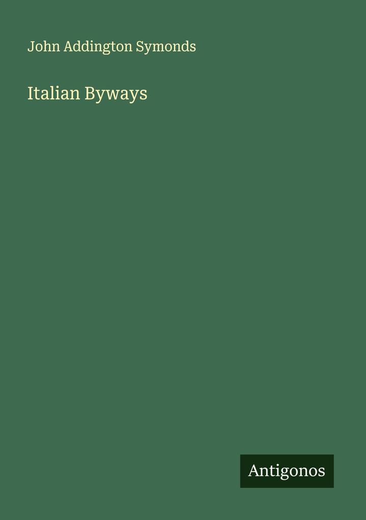 Italian Byways