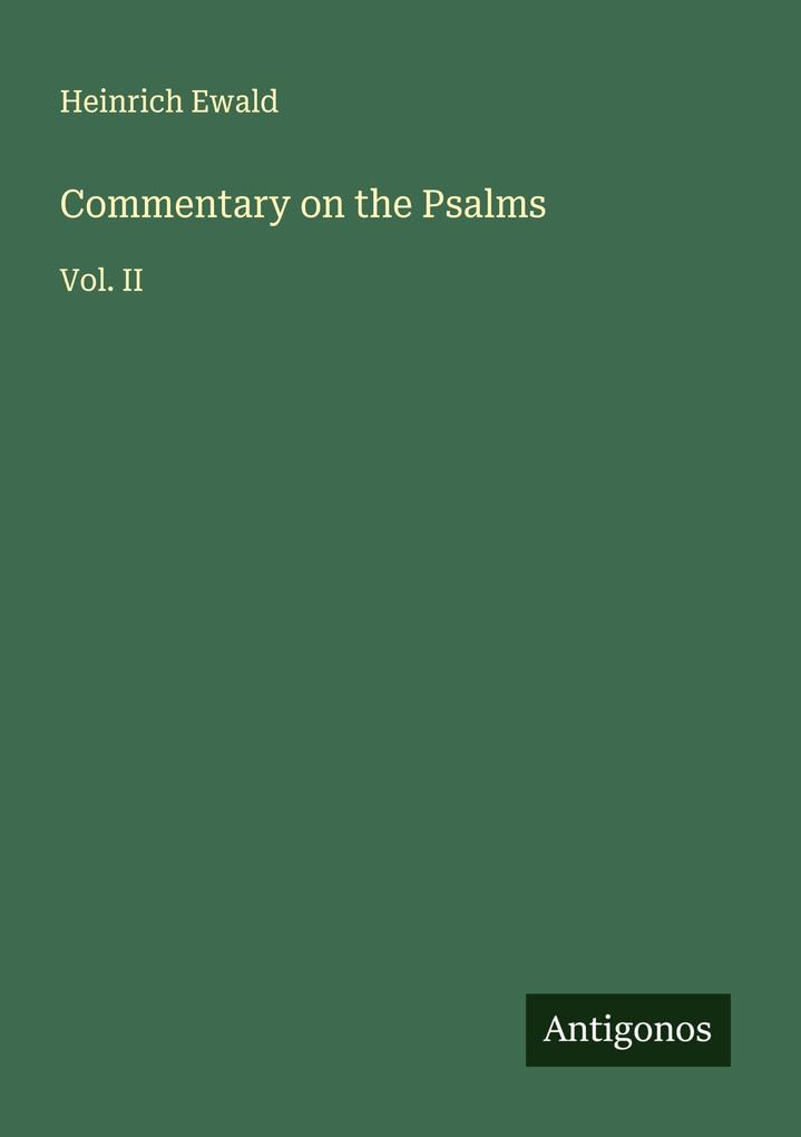 Commentary on the Psalms