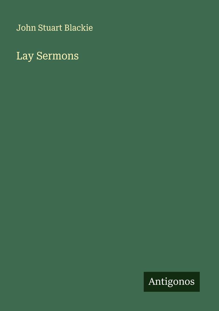 Lay Sermons