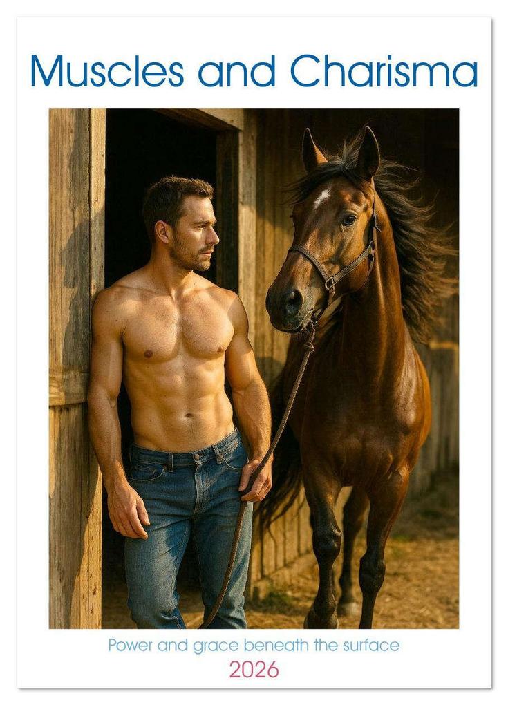 Muscles and Charisma (Wall Calendar 2026 DIN A3 portrait) CALVENDO 12 Month Wall Calendar