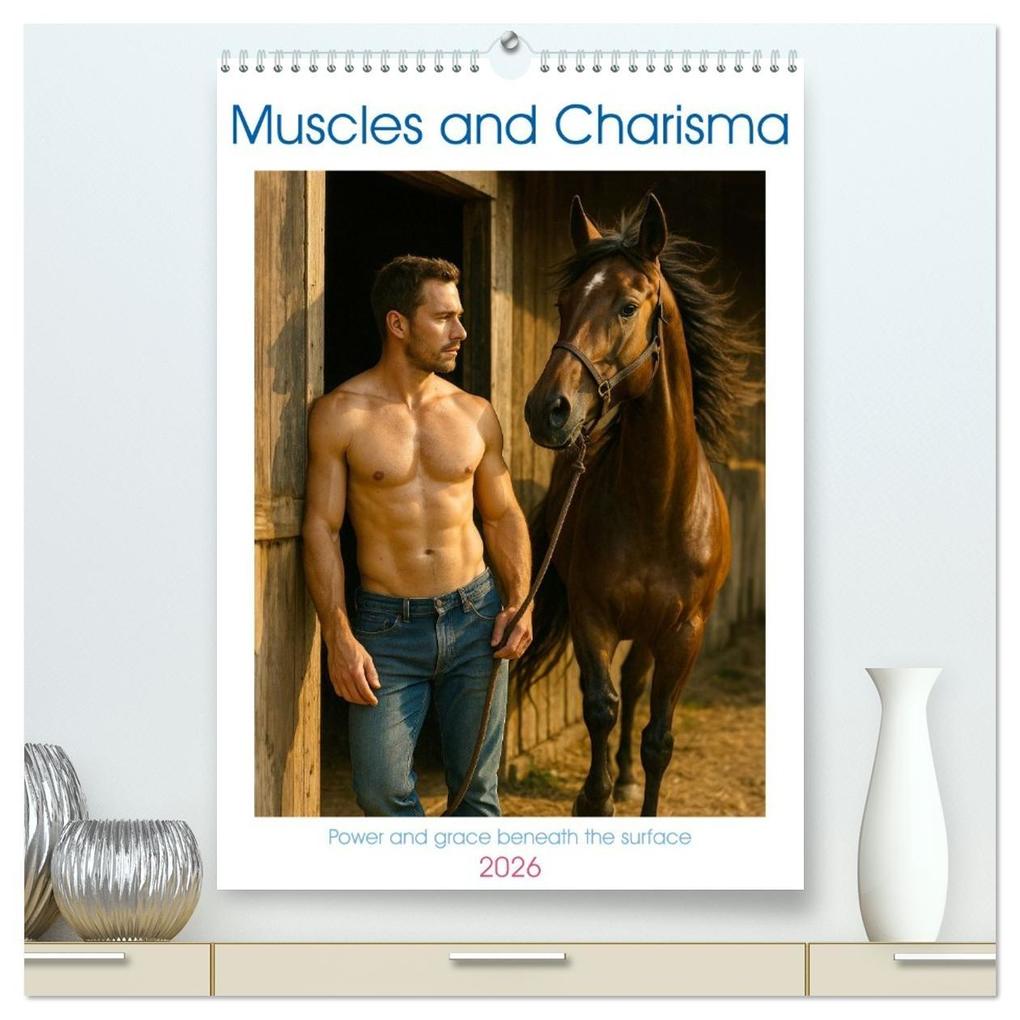 Muscles and Charisma (High Quality Premium Wall Calendar 2026 DIN A2 portrait)CALVENDO 12 Month Wall Calendar