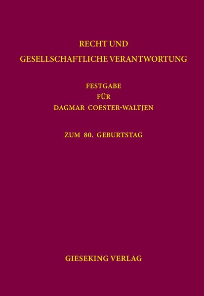 Recht und gesellschaftliche Verantwortung