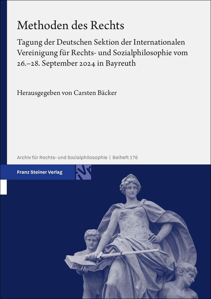Steiner Franz Verlag Methoden Des Rechts - Bild 3