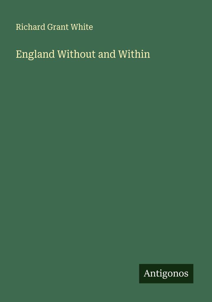 England Without and Within