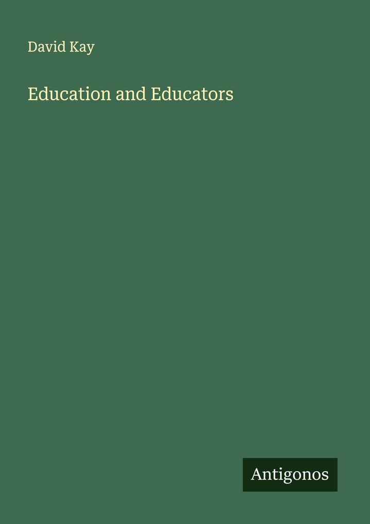 Education and Educators