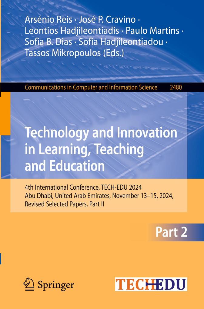 Technology and Innovation in Learning Teaching and Education