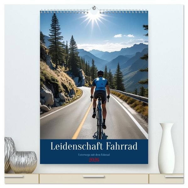 Leidenschaft Fahrrad (hochwertiger Premium Wandkalender 2026 DIN A2 hoch) Kunstdruck in Hochglanz