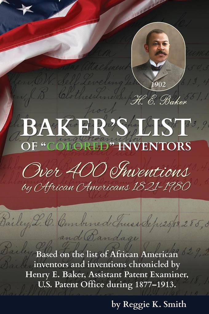 BAKER'S LIST Of 'Colored' Inventors