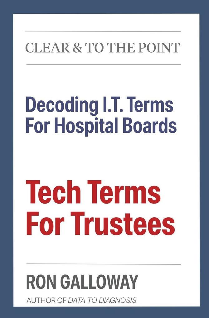 Tech Terms For Trustees