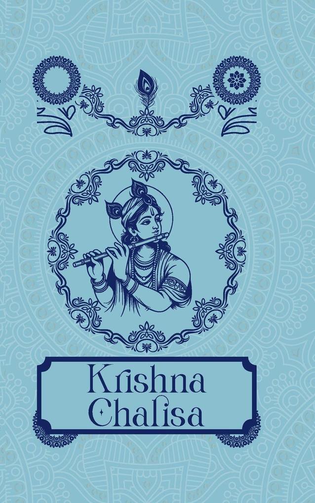 Krishna Chalisa [Premium Hardbound Edition] (In English and Hindi)