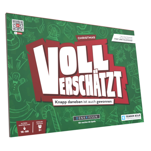 DENRKIESEN - VOLL VERSCHÄTZT! Christmas Edition - 'Knapp daneben ist auch gewonnen.'