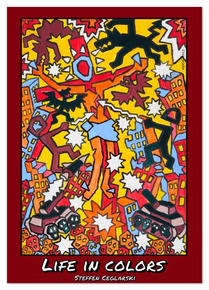Life in Colors (Wandkalender 2026 DIN A3 hoch) CALVENDO Monatskalender