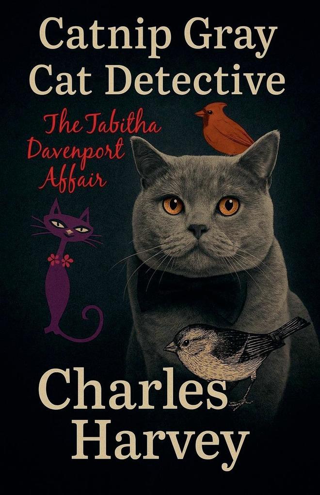 Catnip Gray Cat Detective